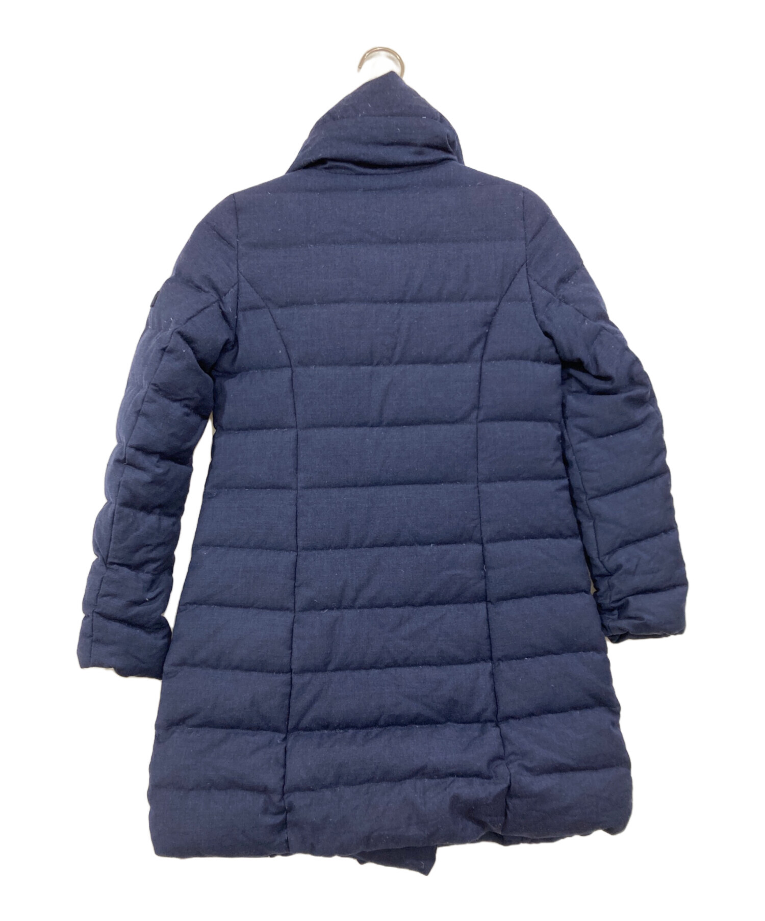 中古・古着通販】TATRAS (タトラス) ウールダウンコート ネイビー 