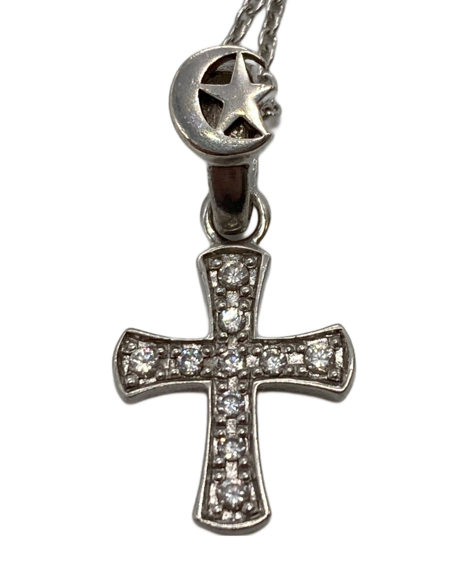 Pendant crescent luna アクセサリー Crescent Luna クレセントルナ SONRISA チェーン別売り ネックレストップ ペンダント Silver925 ニコちゃんマーク アクセサリー ギフト プレゼント シルバー ゴールド