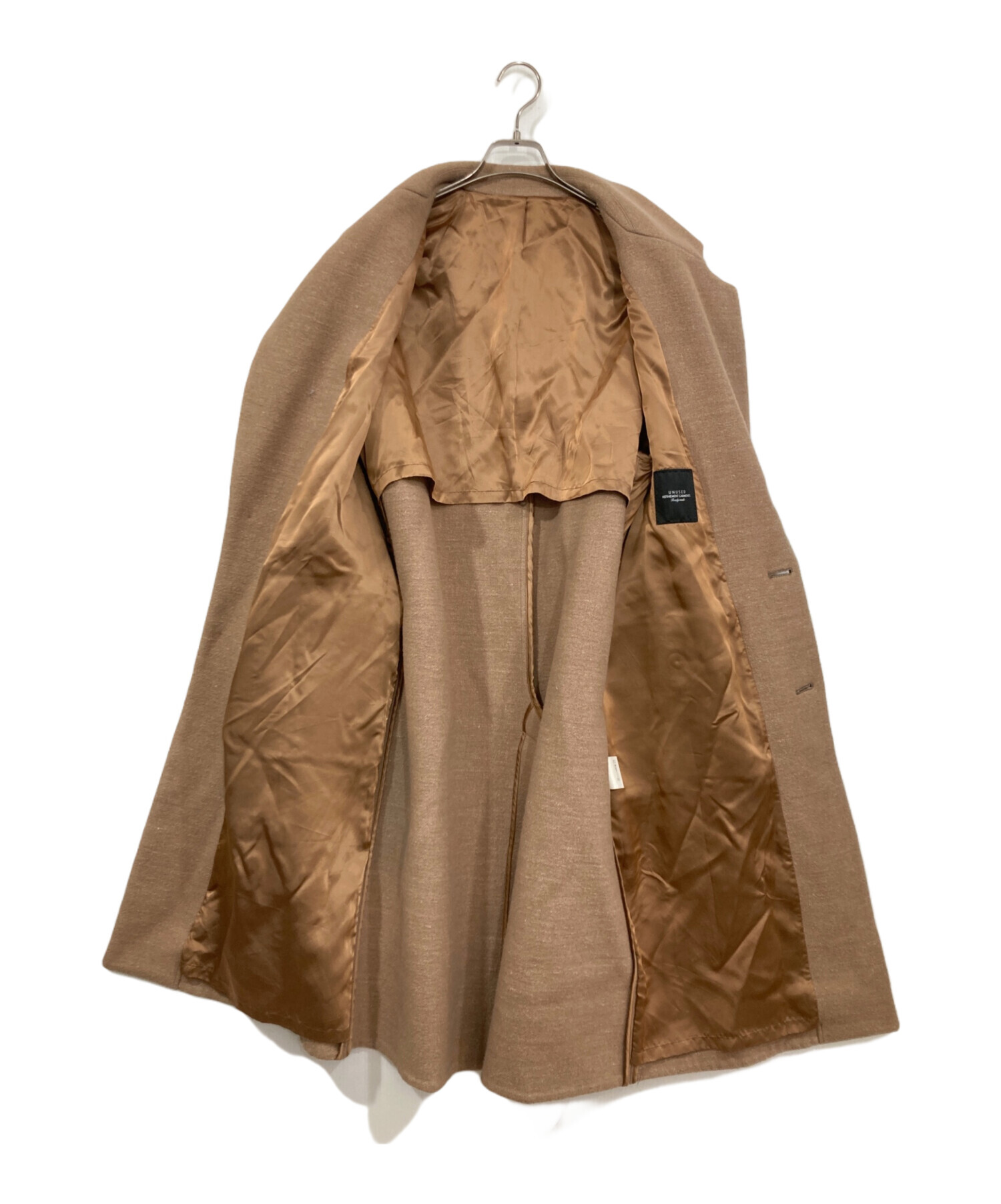 中古・古着通販】UNUSED (アンユーズド) ウールヘンプロングチェスター