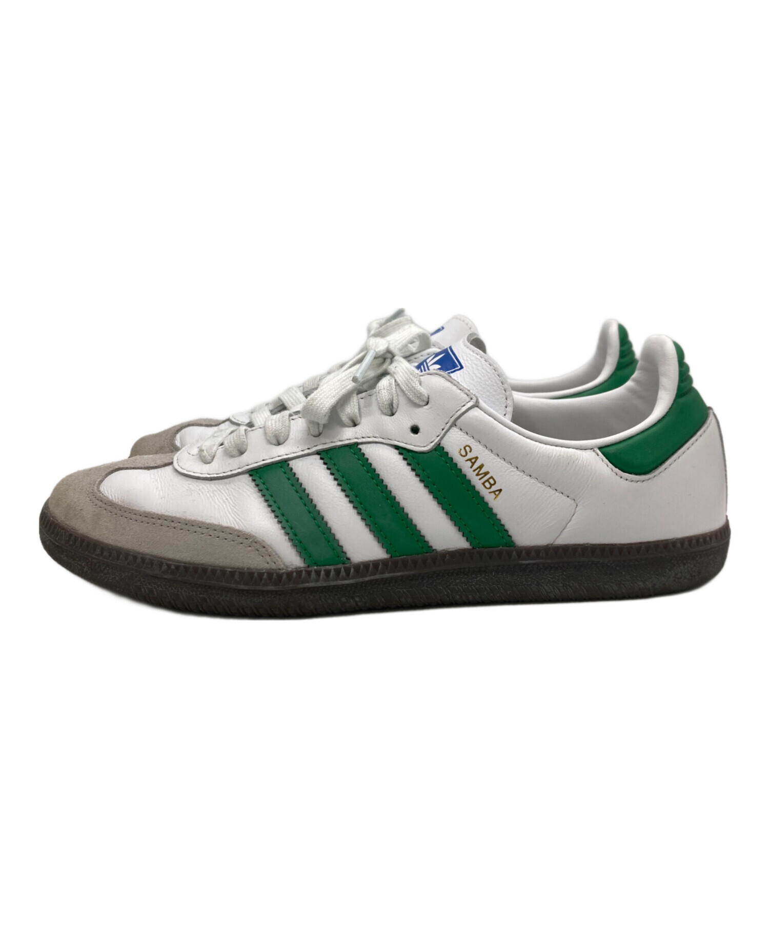 中古・古着通販】adidas (アディダス) サンバ OG グリーン×ホワイト 