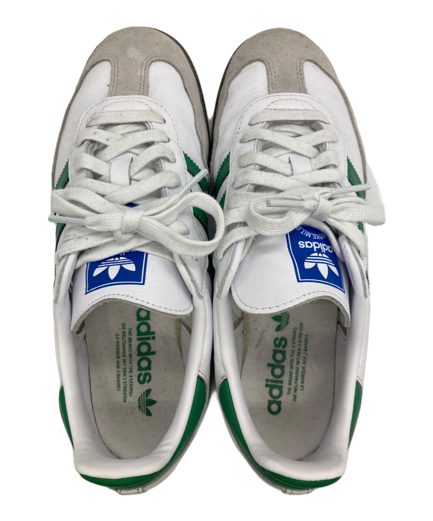 中古・古着通販】adidas (アディダス) サンバ OG グリーン×ホワイト 