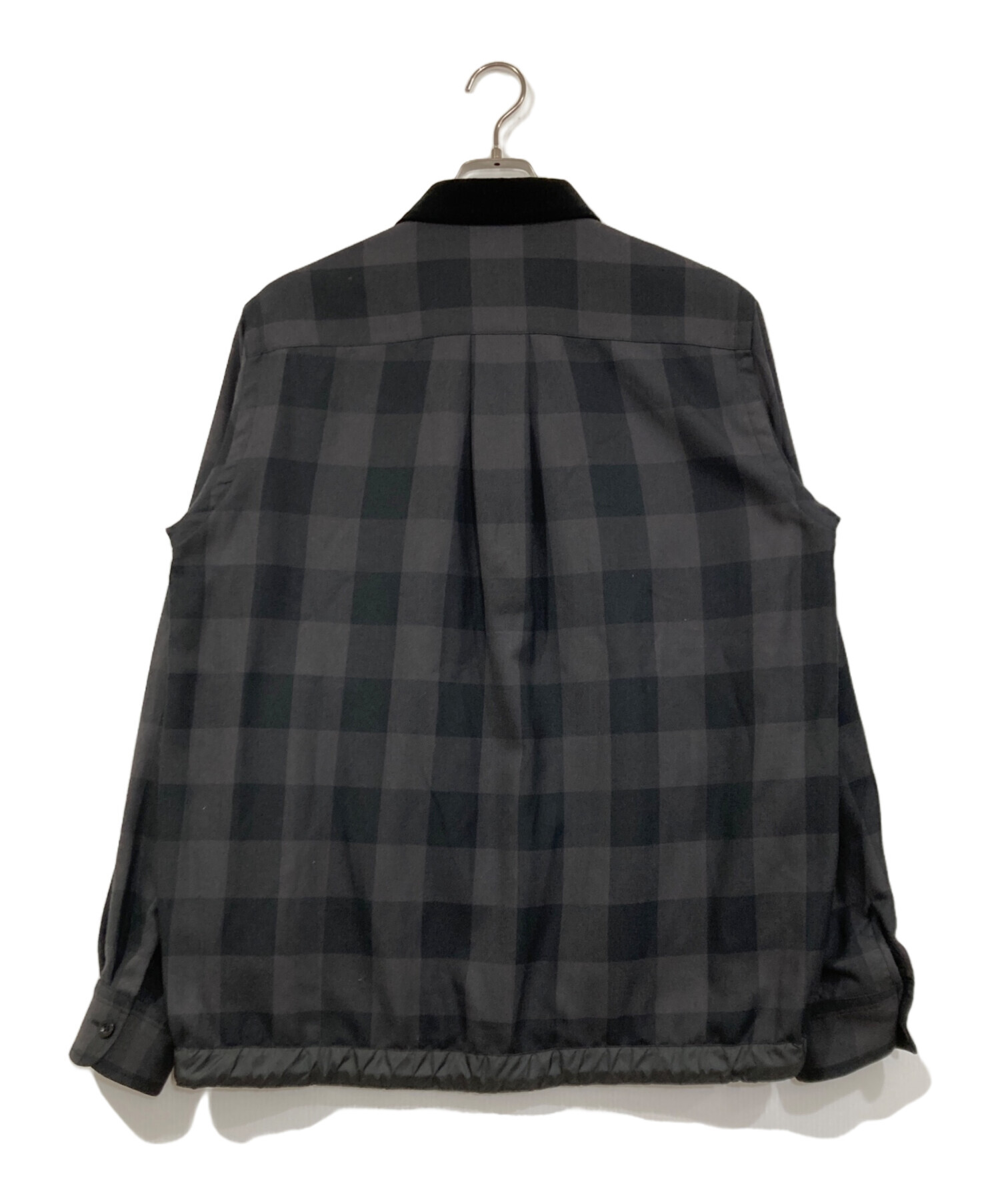 sacai バッファローチェックブルゾン ジャケット 22-02698M | APPS 