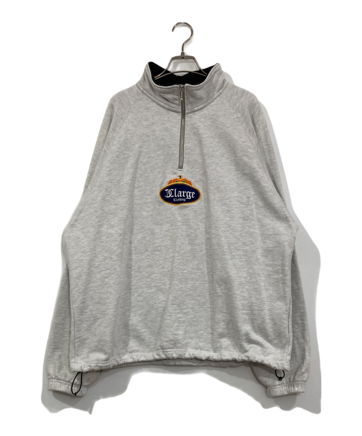 中古・古着通販】X-LARGE (エクストララージ) ハーフジップスウェット 