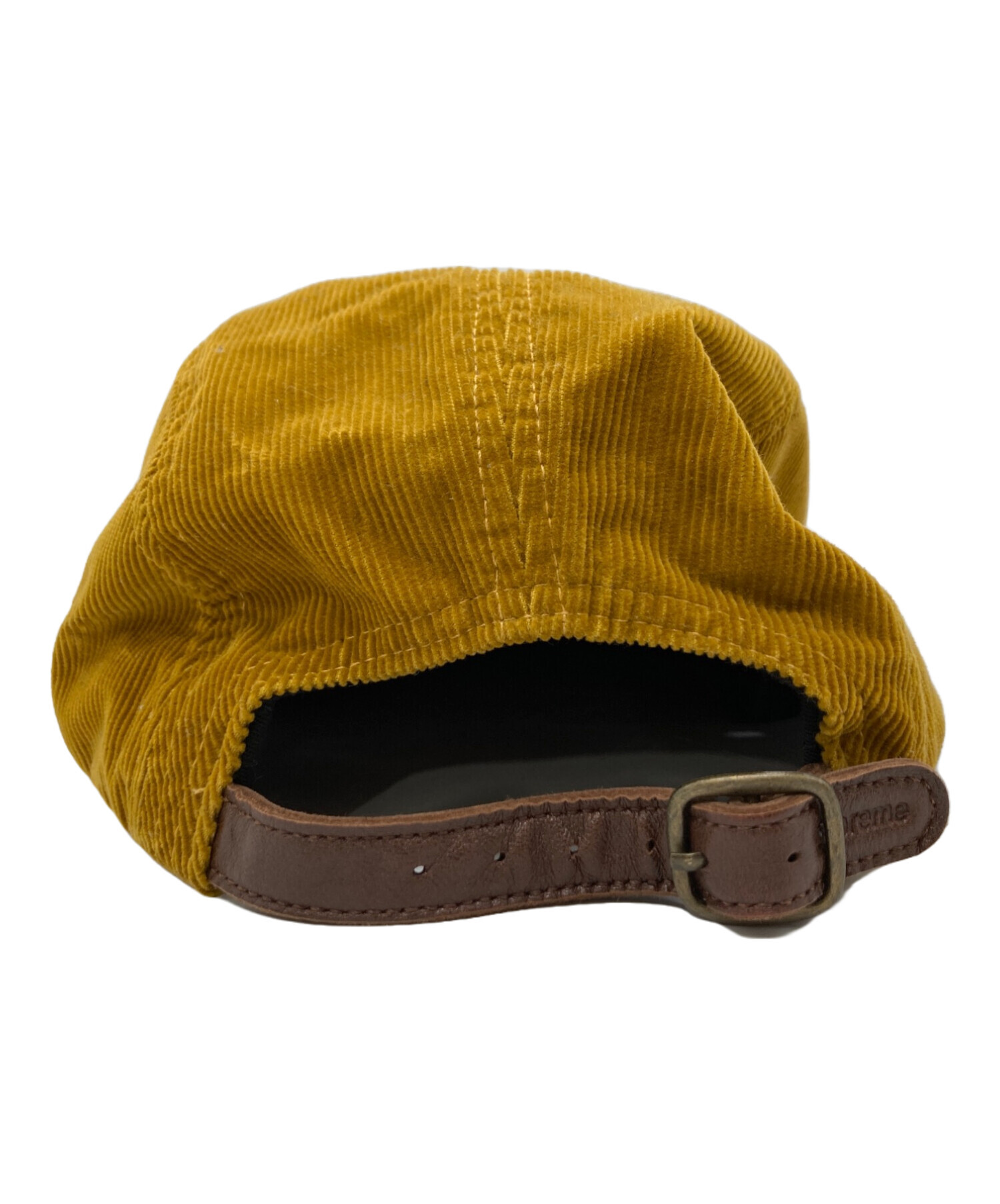 中古・古着通販】Supreme (シュプリーム) CORDUROY CAMP CAP イエロー
