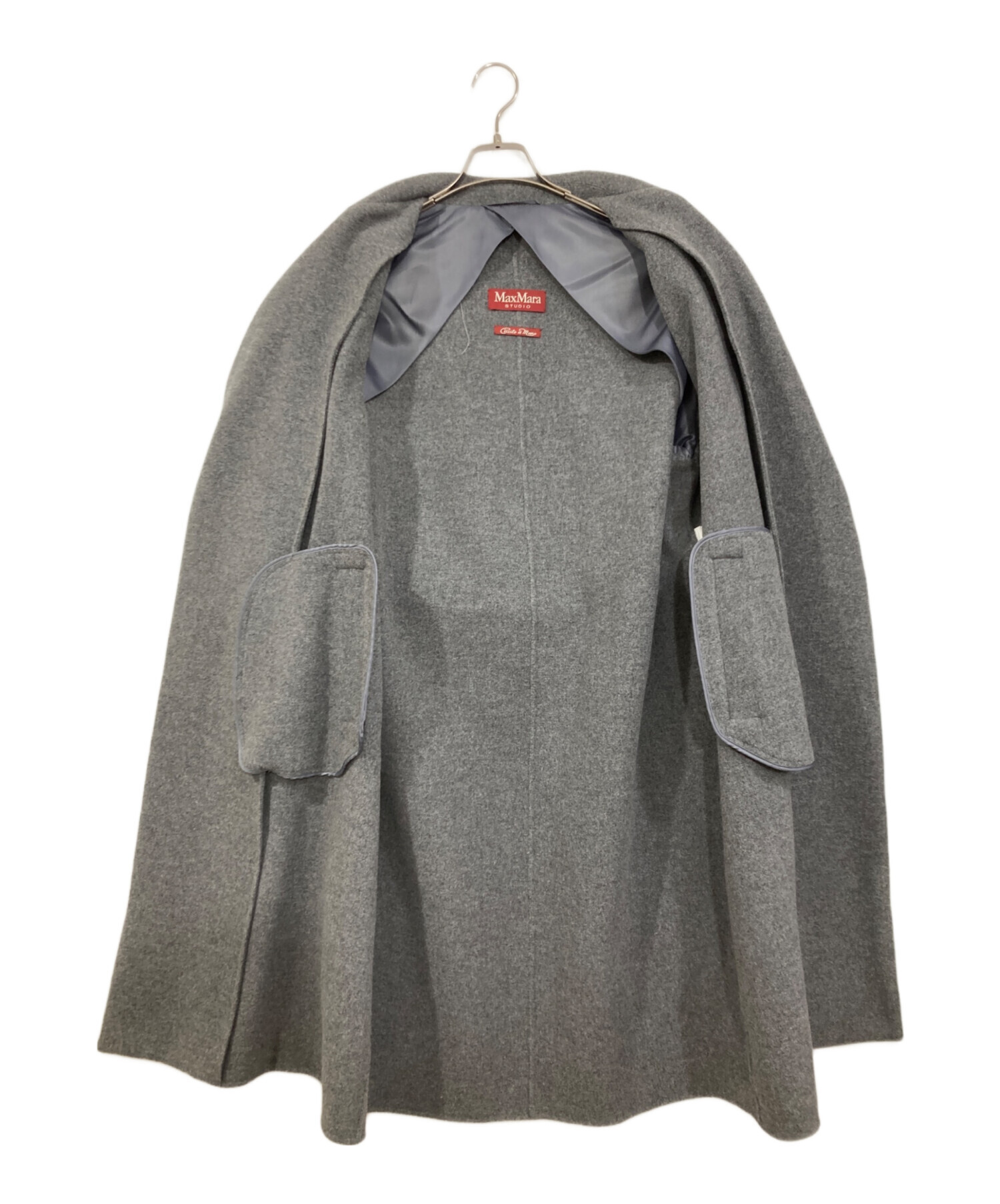 美品⭐︎マレーラ　マックスマーラ　カシミヤ混　コート　イタリア製　40 中古・古着通販】MaxMara (マックスマーラ) カシミヤ混コート