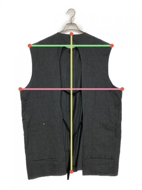 中古・古着通販】SUBLATIONS (サブレーションズ) 2WAY LONG VEST