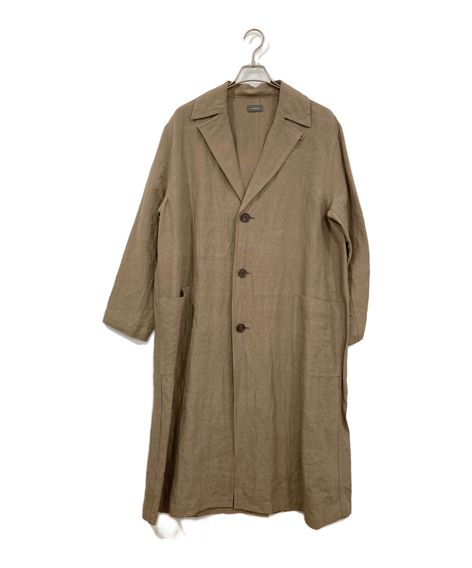 WIRROW Bamboo Linen Over Coat