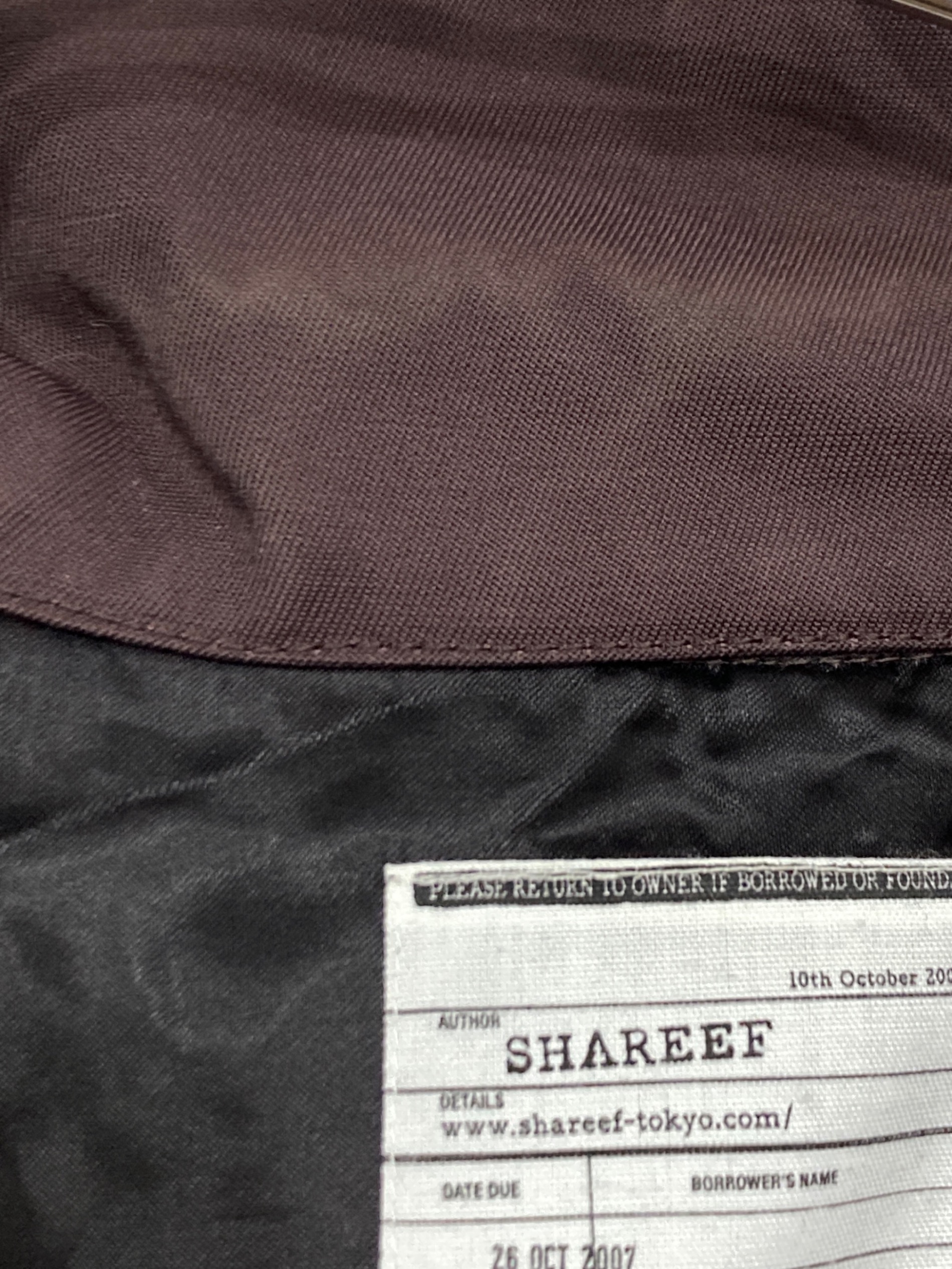 中古・古着通販】SHAREEF (シャリーフ) BODY BAG VEST BLOUSON