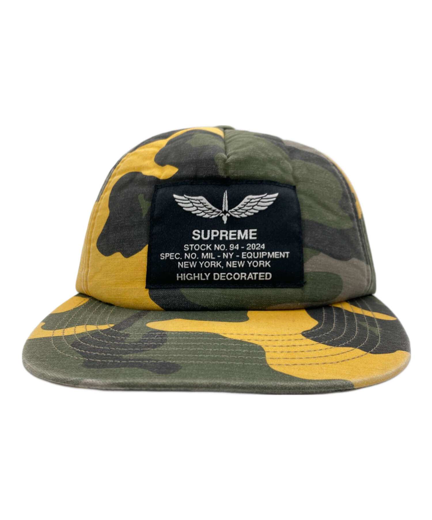 中古・古着通販】Supreme (シュプリーム) Surplus 5-Panel Yellow Camo 