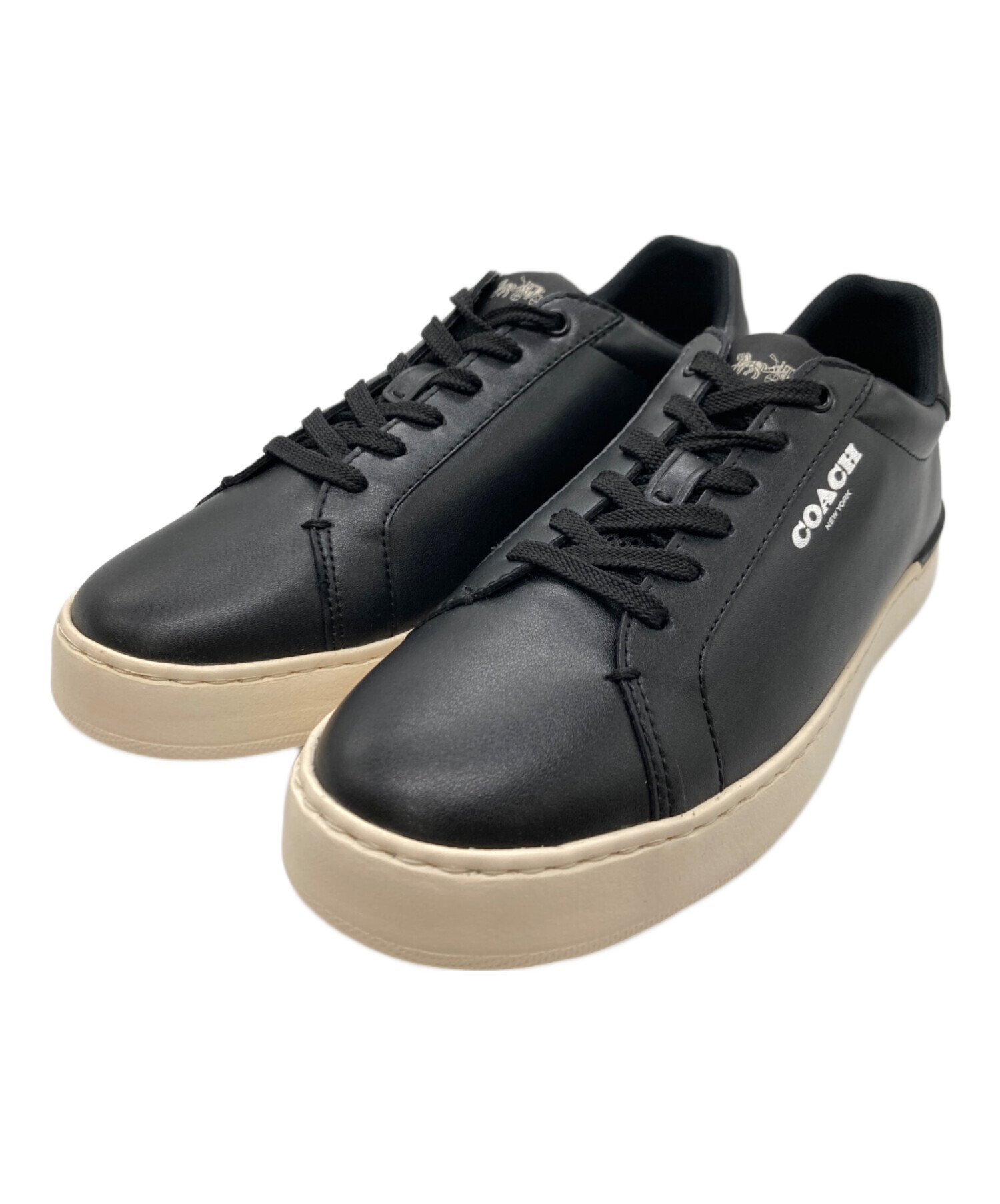 中古・古着通販】COACH (コーチ) スニーカー ブラック サイズ:7D