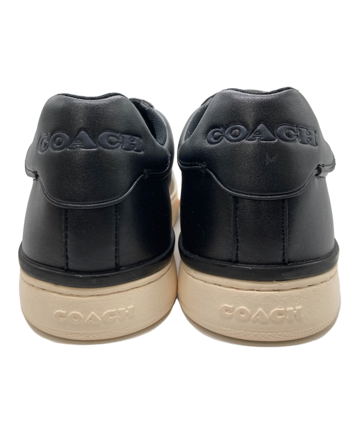 中古・古着通販】COACH (コーチ) スニーカー ブラック サイズ:7D