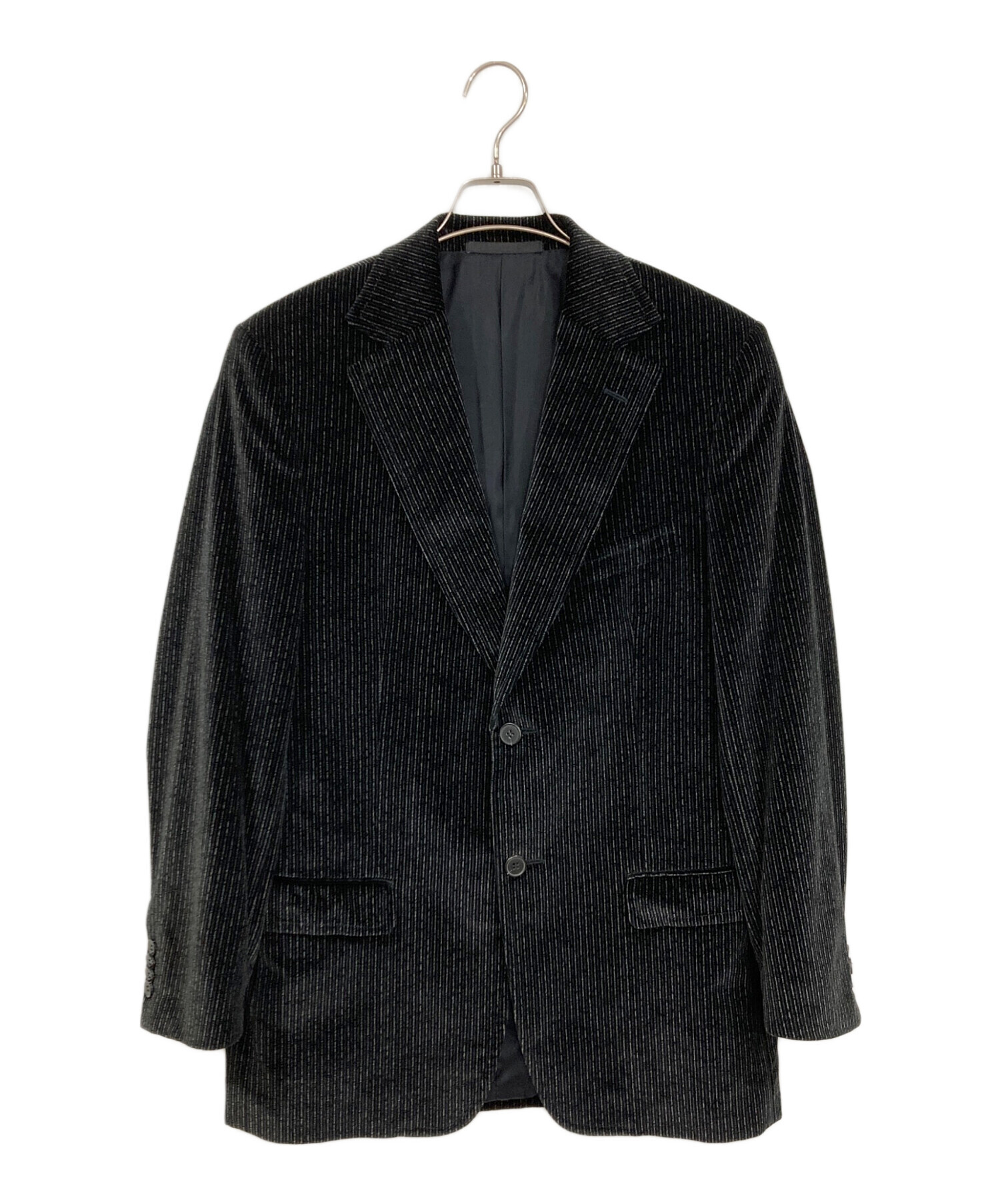 中古・古着通販】Z Zegna (ジー・ゼニア) 2Bベロアテーラード 
