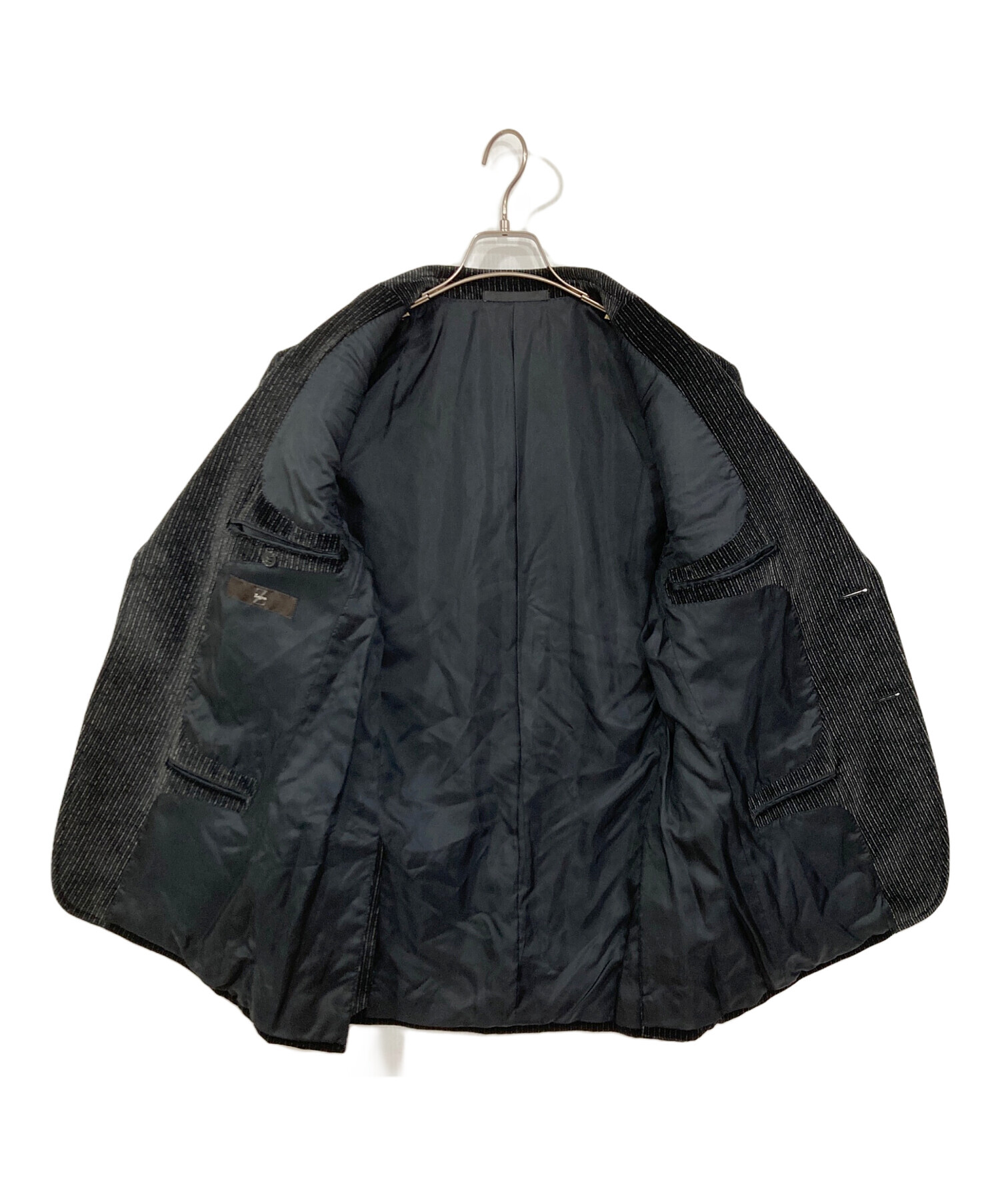 中古・古着通販】Z Zegna (ジー・ゼニア) 2Bベロアテーラード 