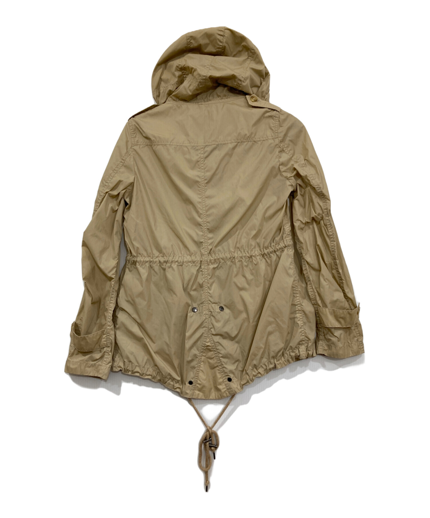 Moncler ナイロンジャケット パーカー モンクレール サイズ2 ベージュ