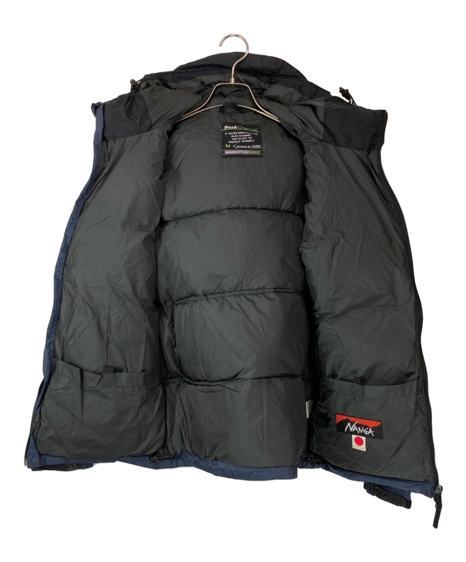 Back Channel NANGA HOODED DOWN JACKET Back Channel ⁄ NANGA HOODED 