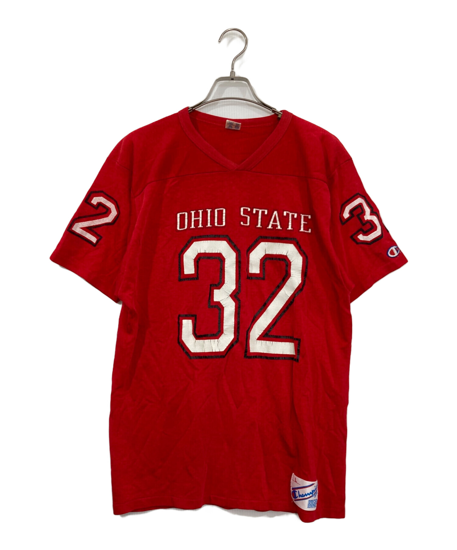 チャンピオン　ナンバリング 中古・古着通販】Champion (チャンピオン) ナンバリングフットボールT