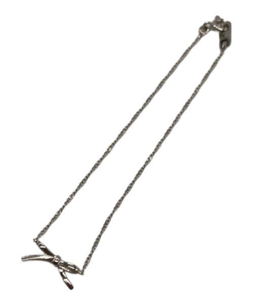 中古・古着通販】ete (エテ) リボンブレスレット シルバー｜ブランド 