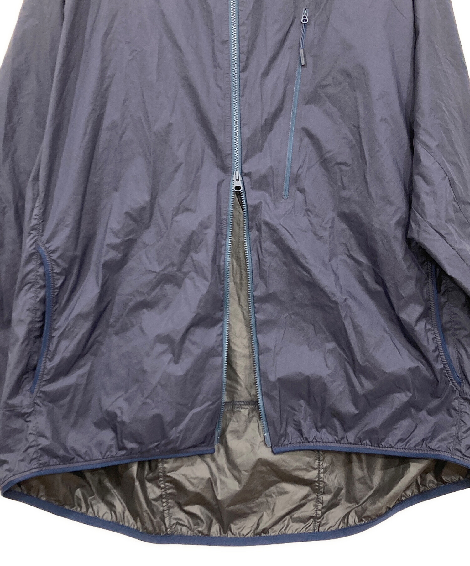 中古・古着通販】DAIWA (ダイワ) CORDURA PACKABLE HOODIE ネイビー 