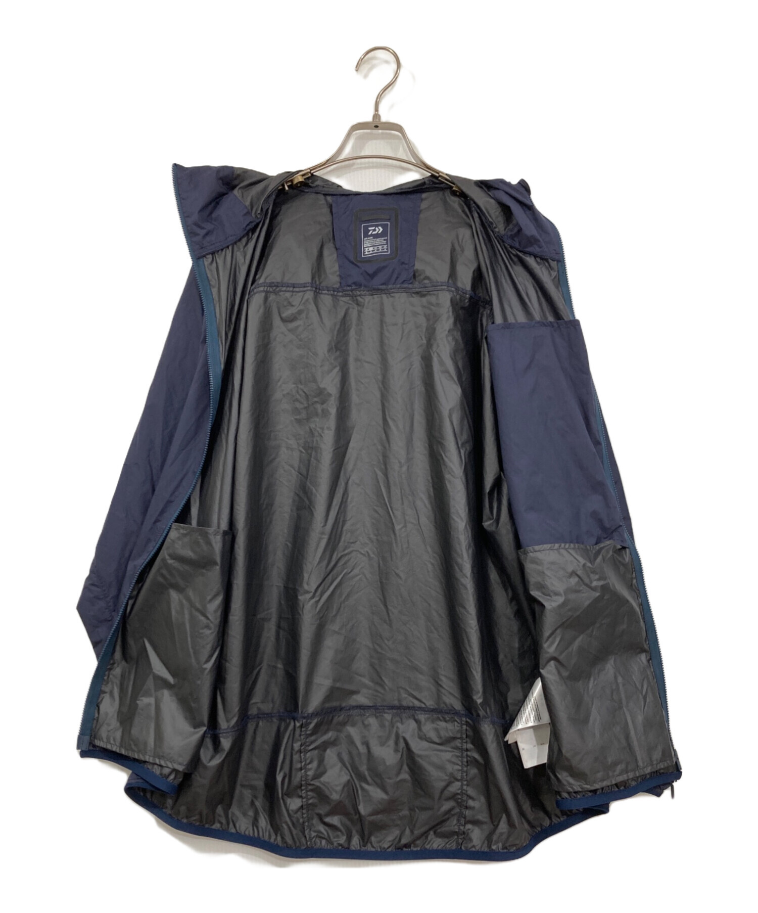 中古・古着通販】DAIWA (ダイワ) CORDURA PACKABLE HOODIE ネイビー 