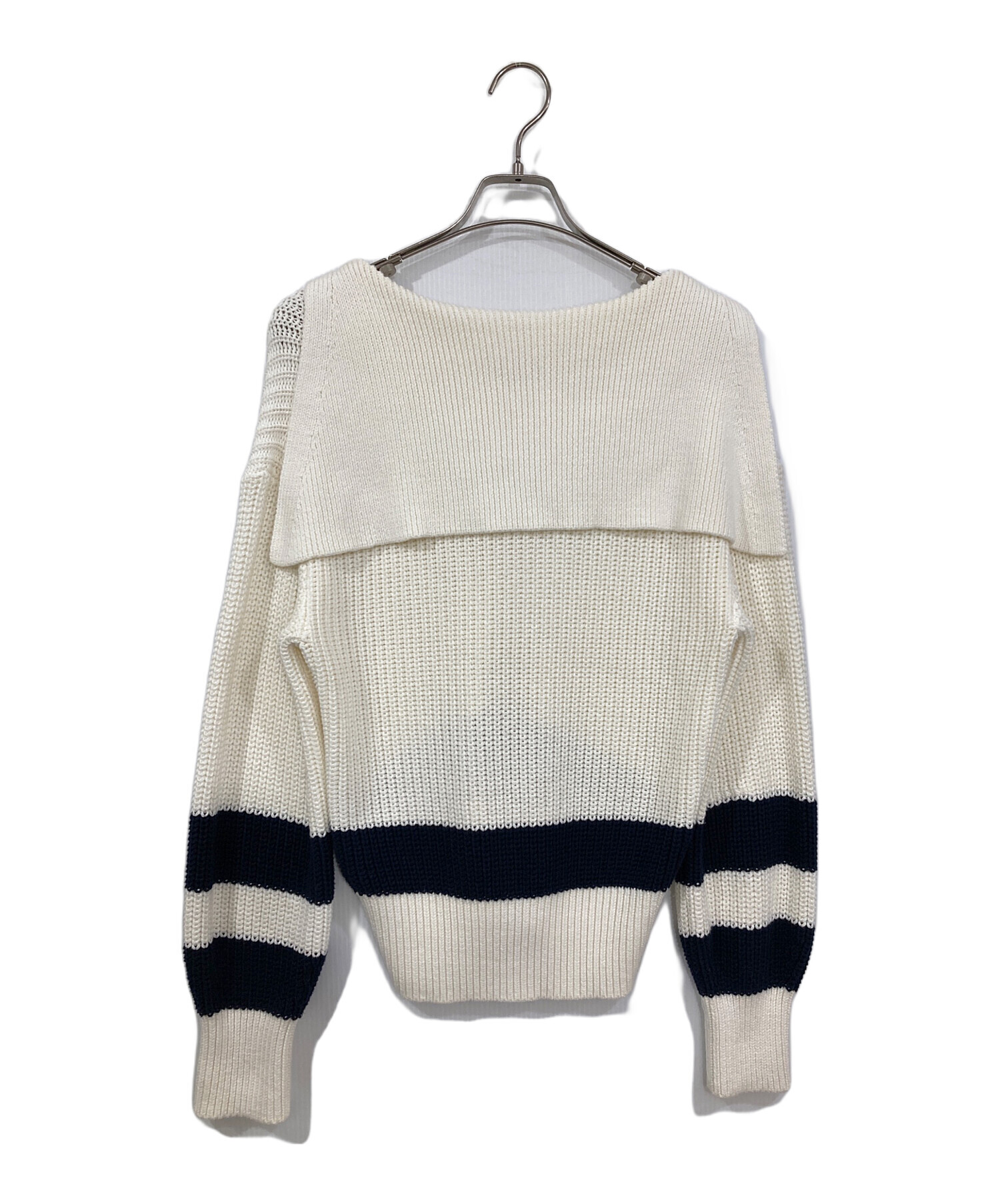 未使用タグ付 ポロラルフローレン セーラーニット セーター ボーダー 定価4.7 中古・古着通販】POLO RALPH LAUREN (ポロ・ラルフローレン) セーラー
