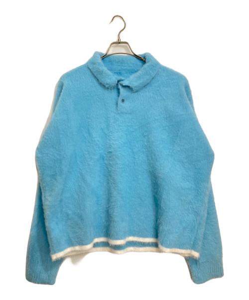 ア*ス様 JACQUEMUS LE POLO NEVE KNITS 中古・古着通販】jacquemus (ジャックムス) LE POLO NEVE KNITS ブルー