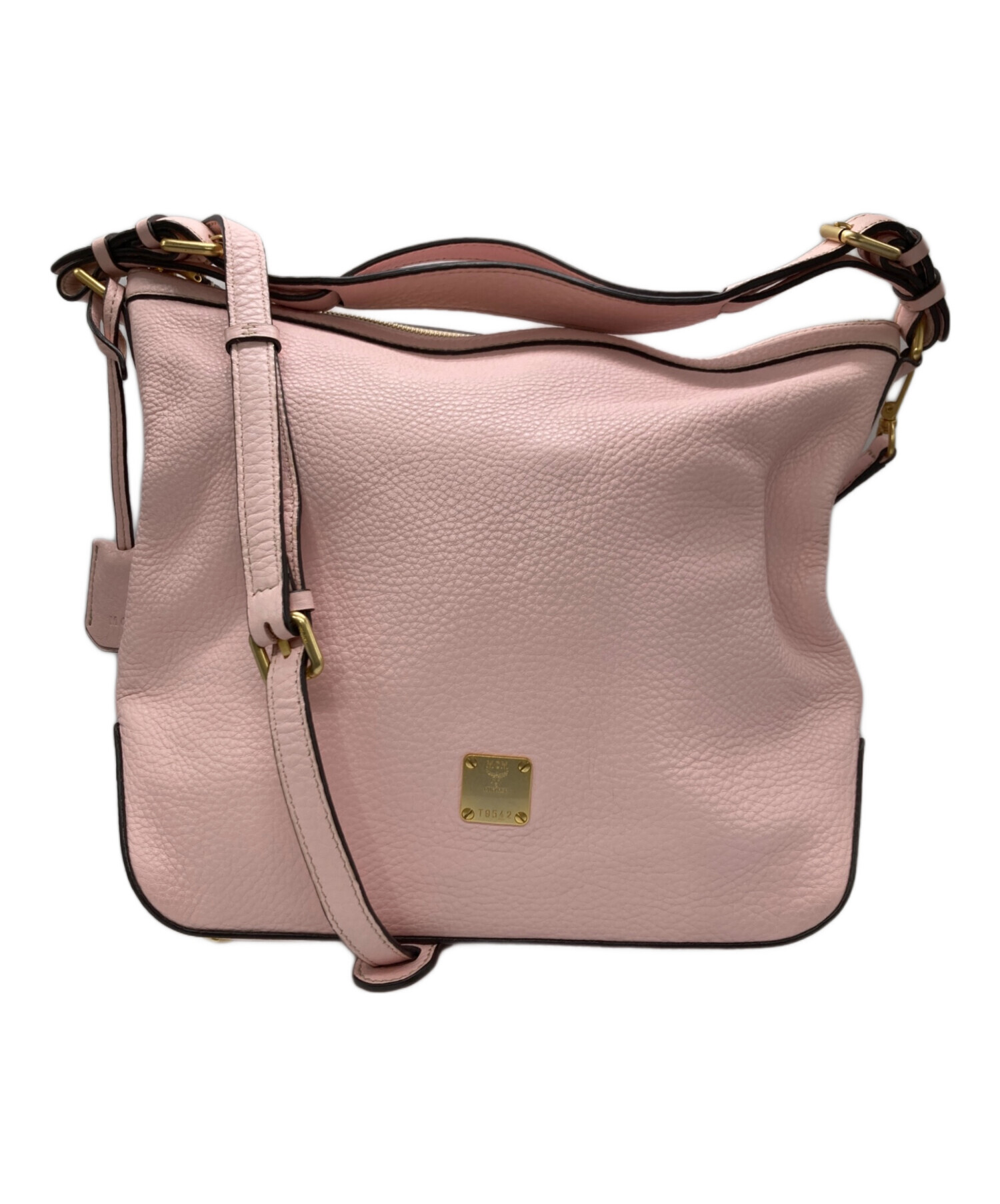 中古・古着通販】MCM (エムシーエム) 2WAYショルダーバッグ ピンク 