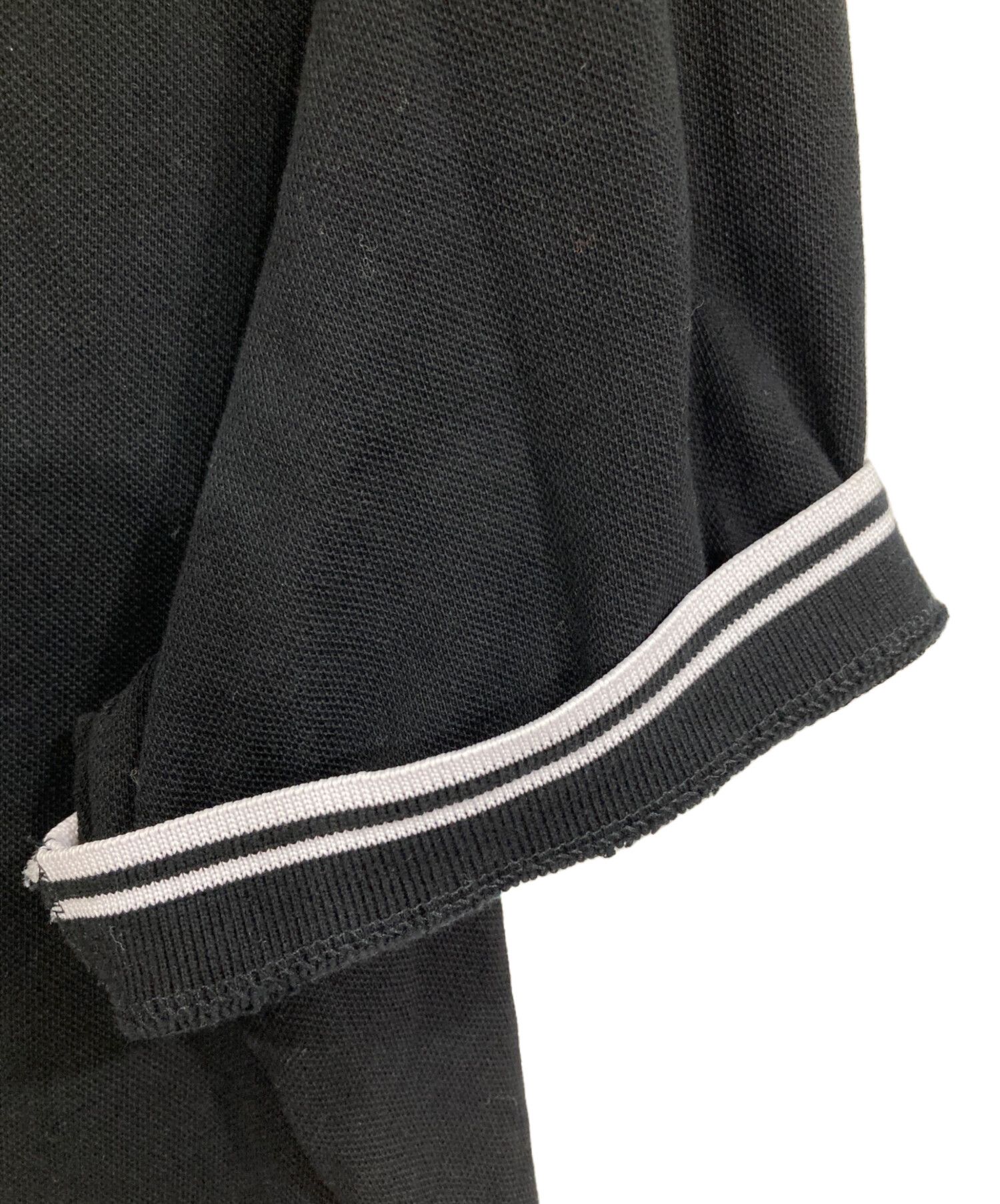 中古・古着通販】FRED PERRY (フレッドペリー) ポロシャツ ブラック 