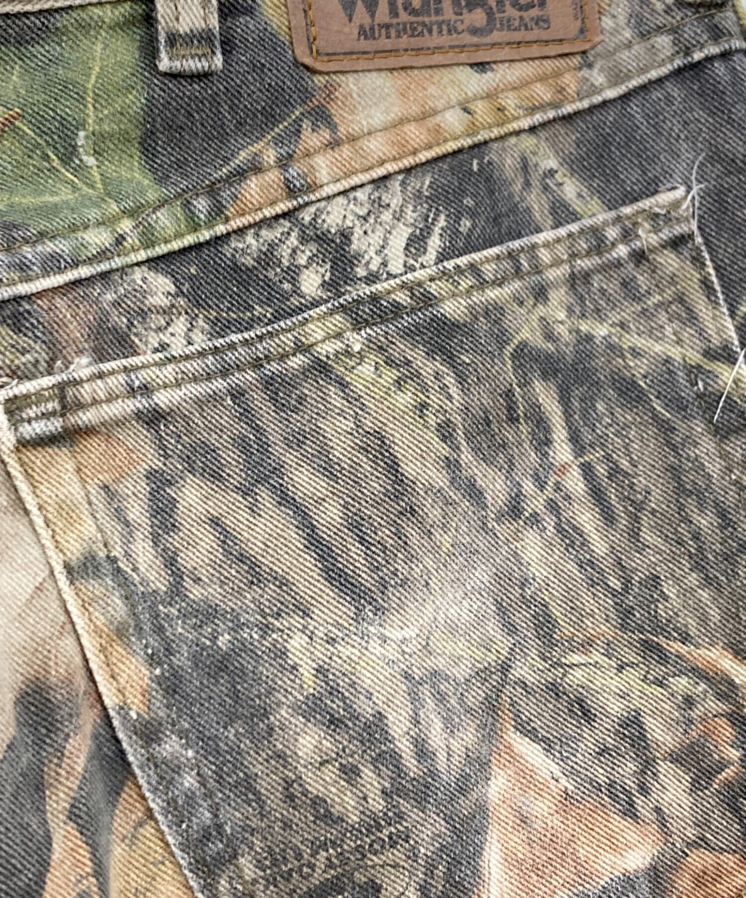 中古・古着通販】Wrangler (ラングラー) リアルツリーダブルニーパンツ