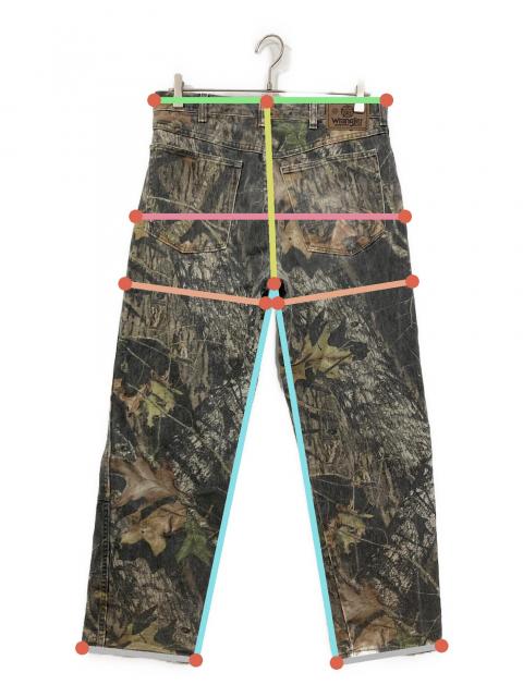 中古・古着通販】Wrangler (ラングラー) リアルツリーダブルニーパンツ