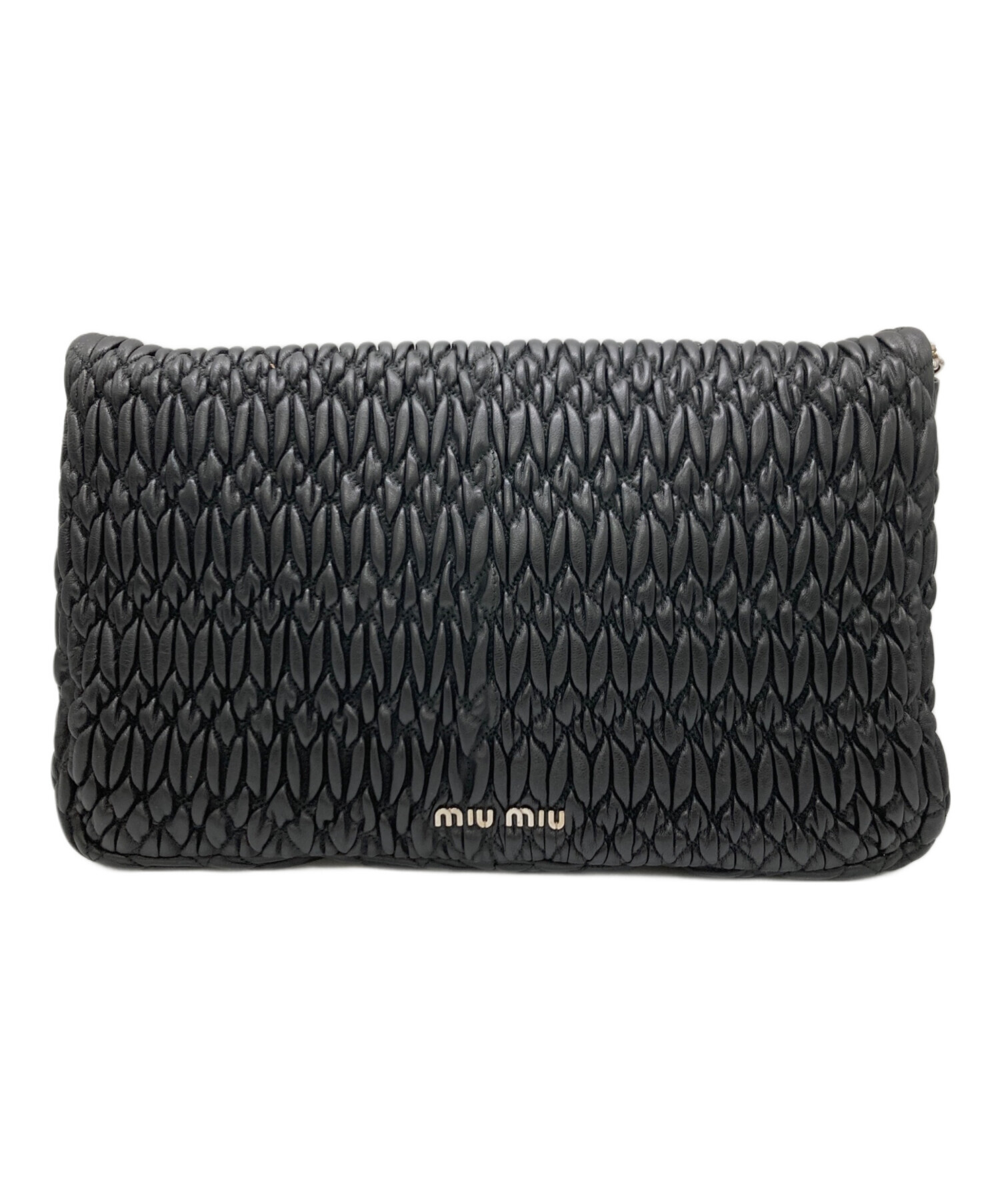 中古・古着通販】MIU MIU (ミュウミュウ) ナッパクリスタルワン 