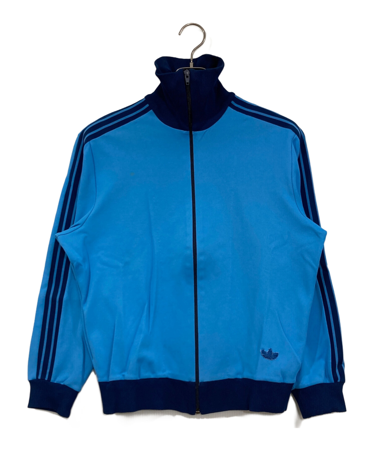 〈美品〉adidas アディダス【XL】トラックジャケット ブルー 中古・古着通販】adidas (アディダス) 80'sトラックジャケット ブルー