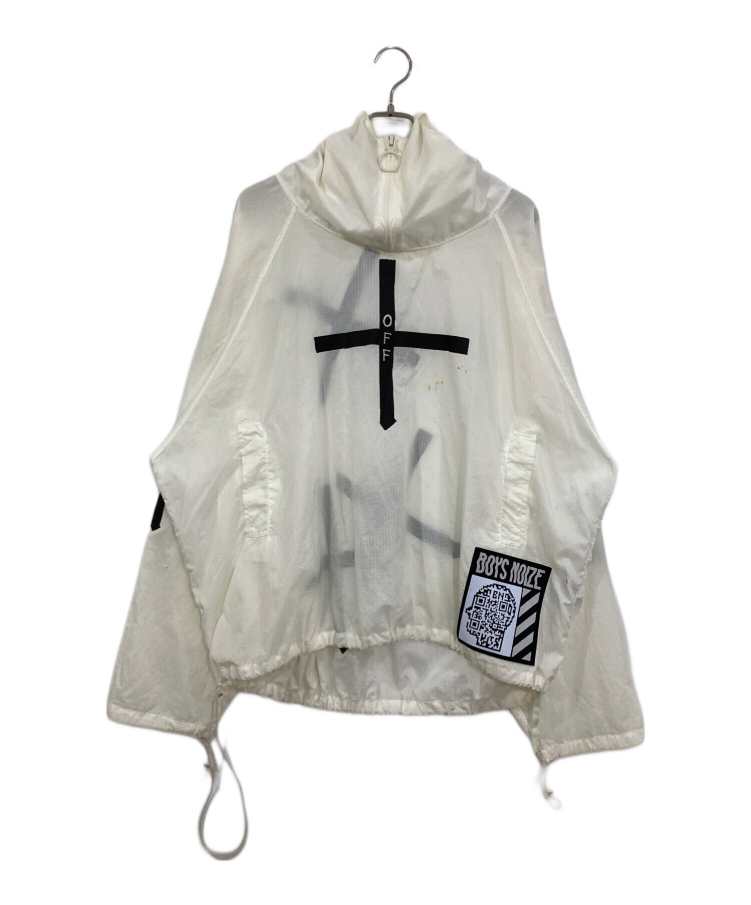 中古・古着通販】OFFWHITE (オフホワイト) BOYS NOIZE アノラック