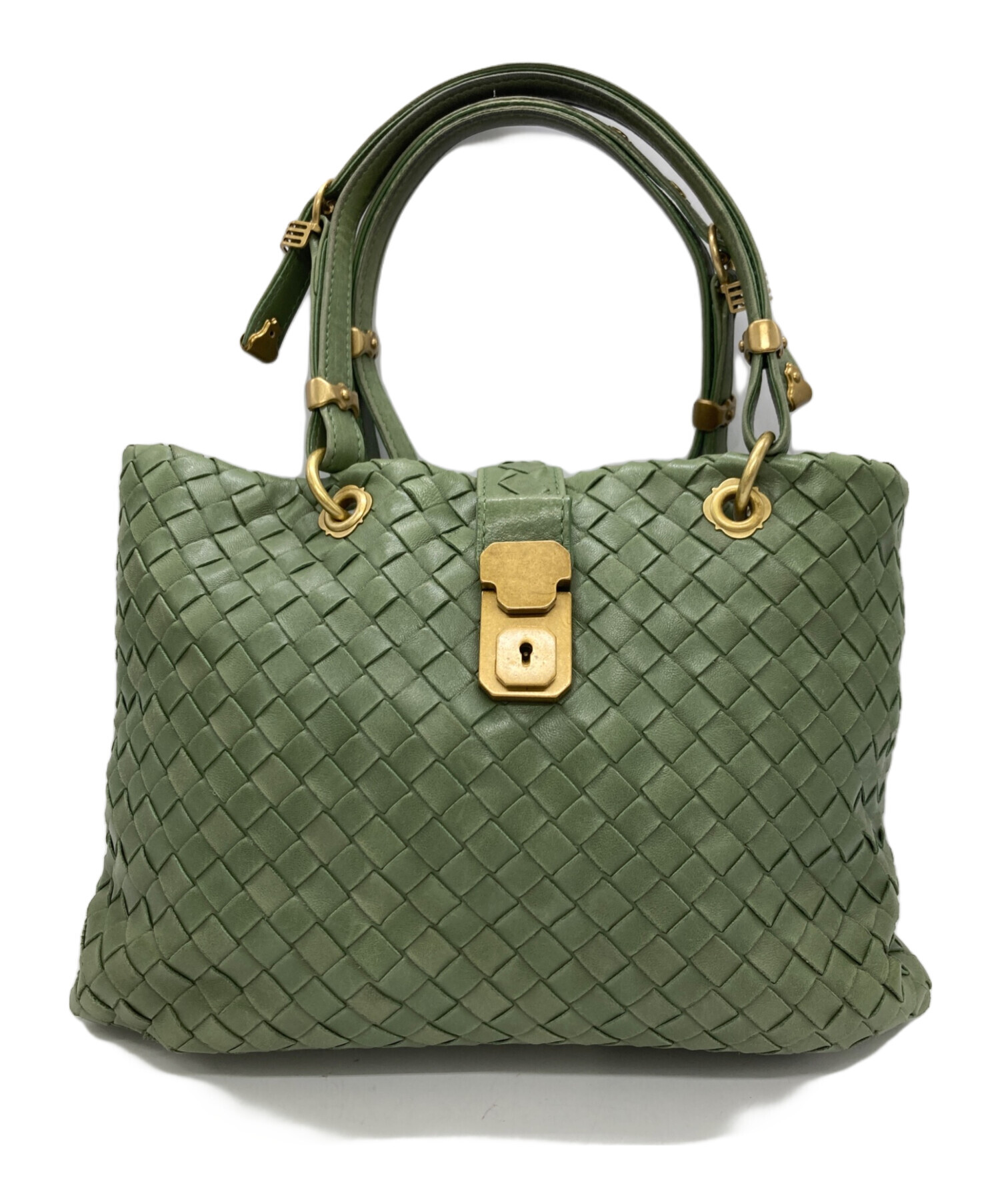 中古・古着通販】BOTTEGA VENETA (ボッテガベネタ) ローマバッグ  