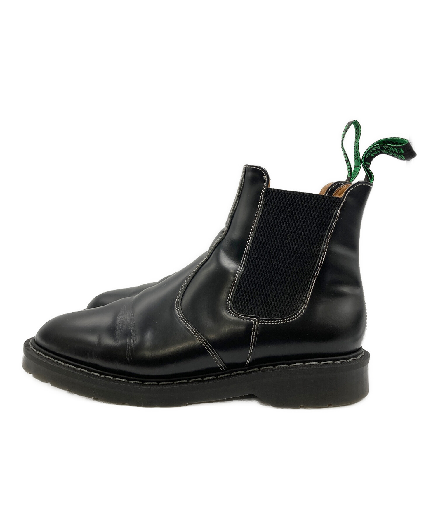 MHL. SOLOVAIR レザーブーツ 美品 7ホール レースアップ 別注 【公式通販】