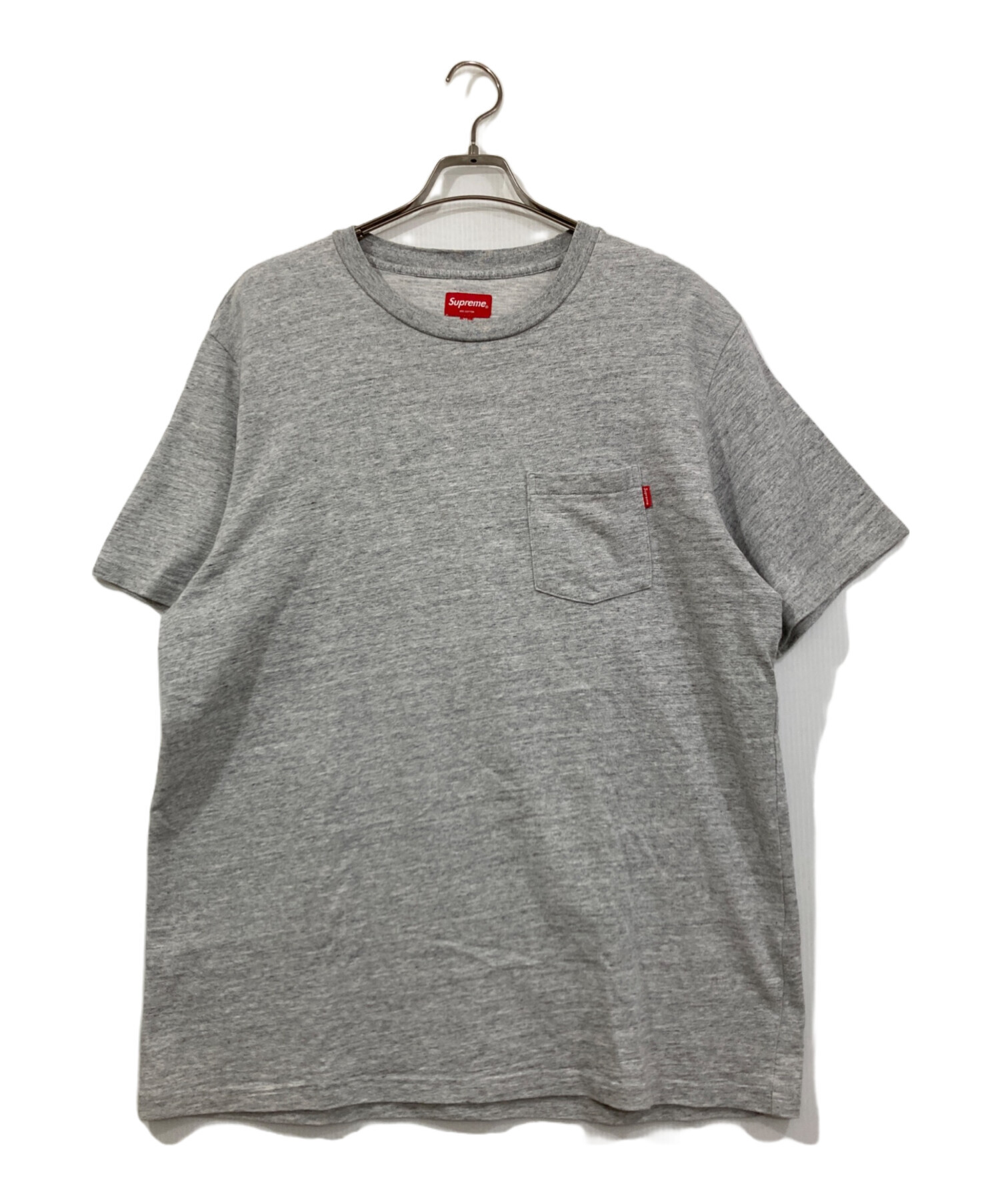 中古・古着通販】Supreme (シュプリーム) ポケットTシャツ グレー 