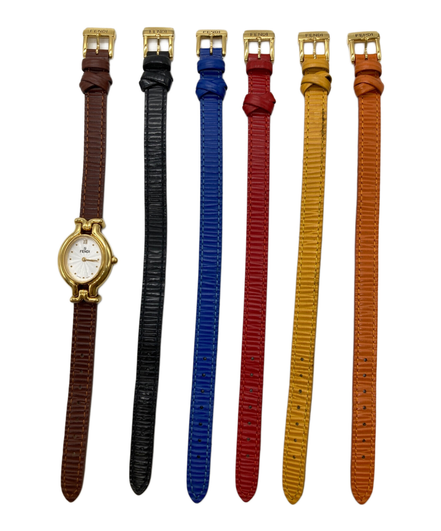 フェンディ腕時計 中古・古着通販】FENDI (フェンディ) リストウォッチ ホワイト