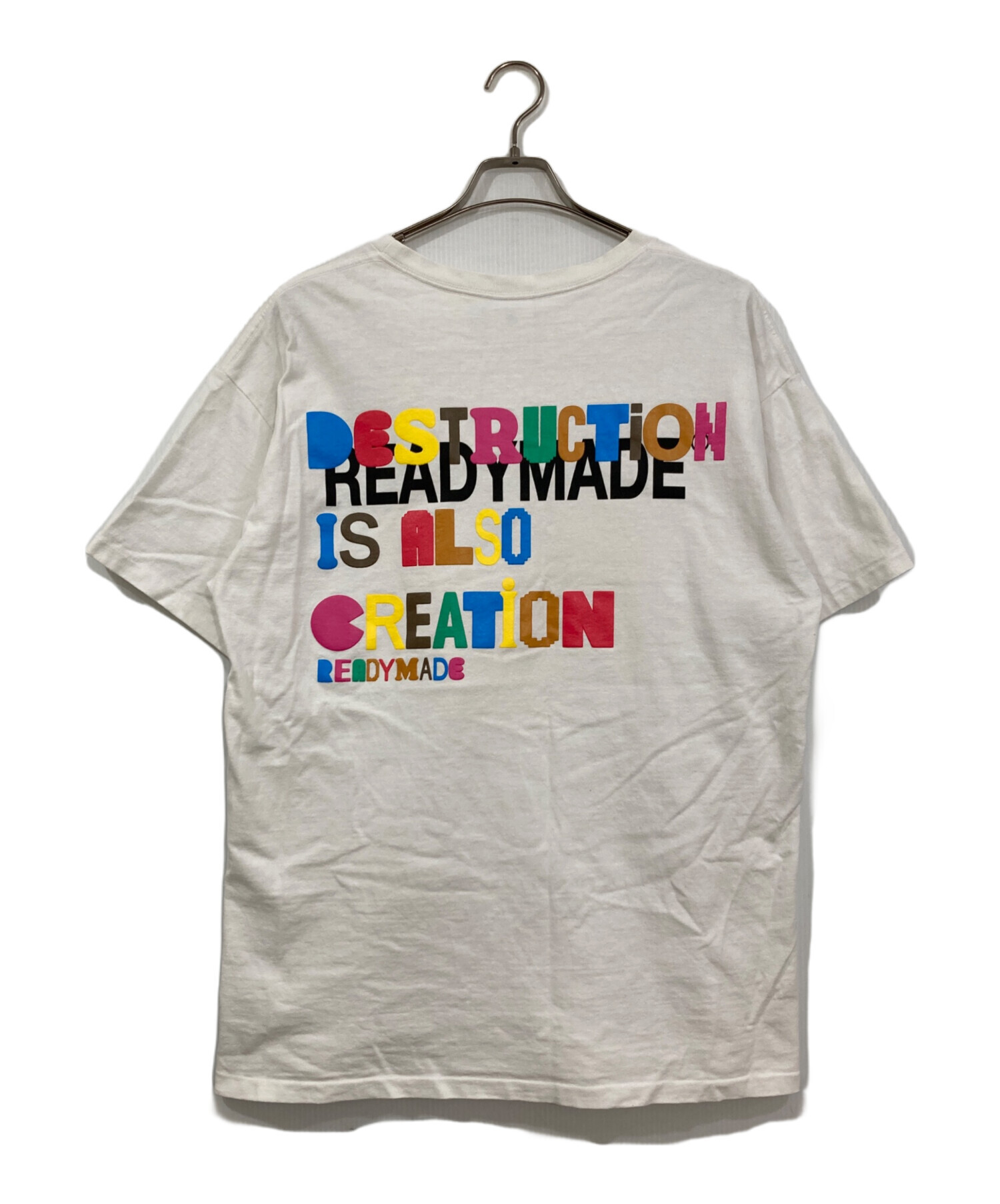READYMADE COLLAPSED FACE T-SHIRT レディーメイド(READY MADE READYMADE COLLAPSED FACE T-SHIRT レディーメイド(READY MADE