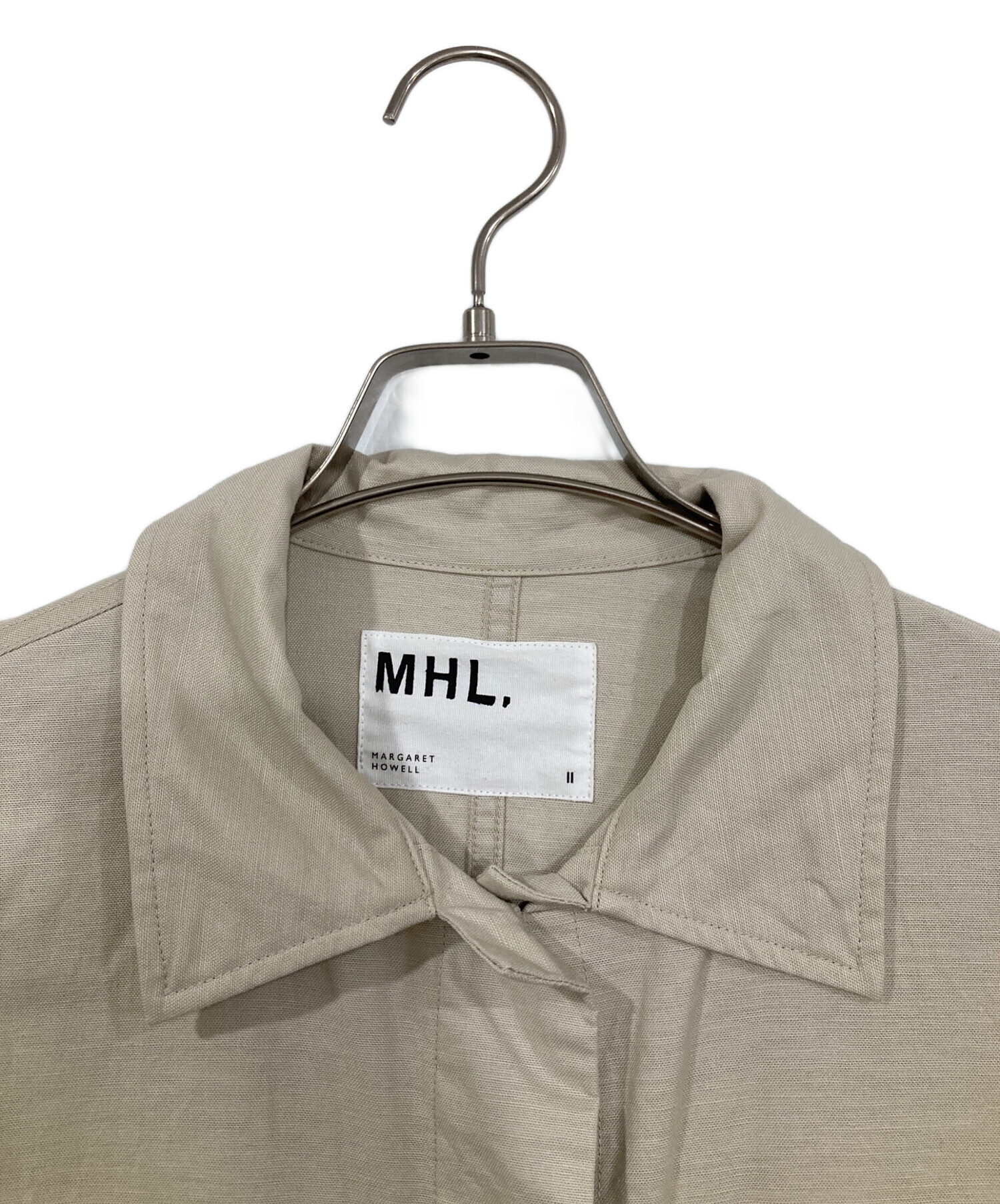 中古・古着通販】MHL (エムエイチエル) COTTON LINEN OXFORD 中古・古着通販】MHL (エムエイチエル) COTTON LINEN OXFORD