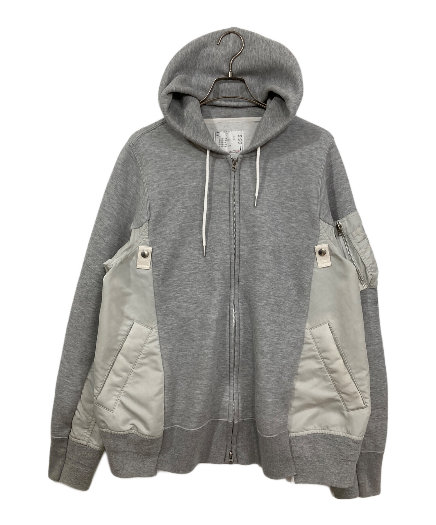 中古・古着通販】sacai (サカイ) スポンジスウェット ナイロン