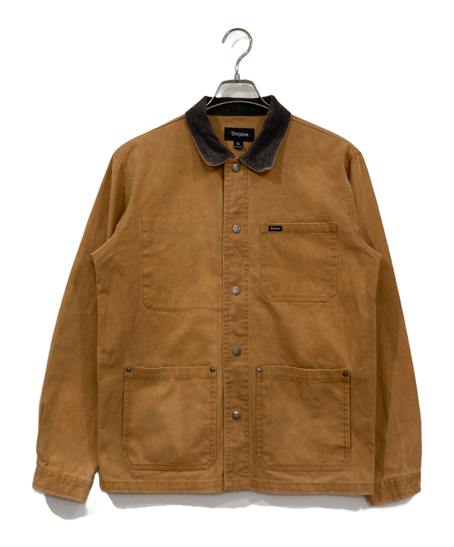 中古・古着通販】BRIXTON (ブリクストン) カバーオール ブラウン 
