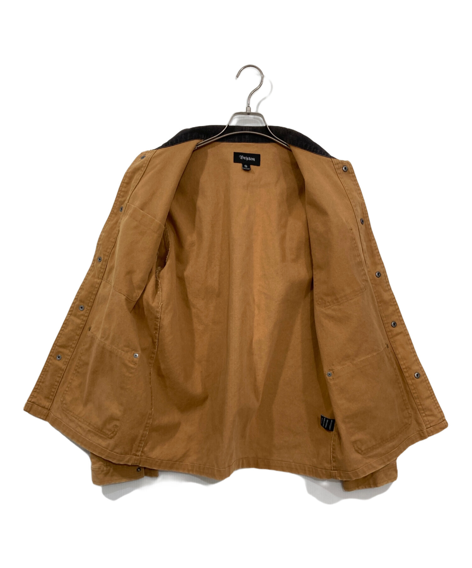 中古・古着通販】BRIXTON (ブリクストン) カバーオール ブラウン 