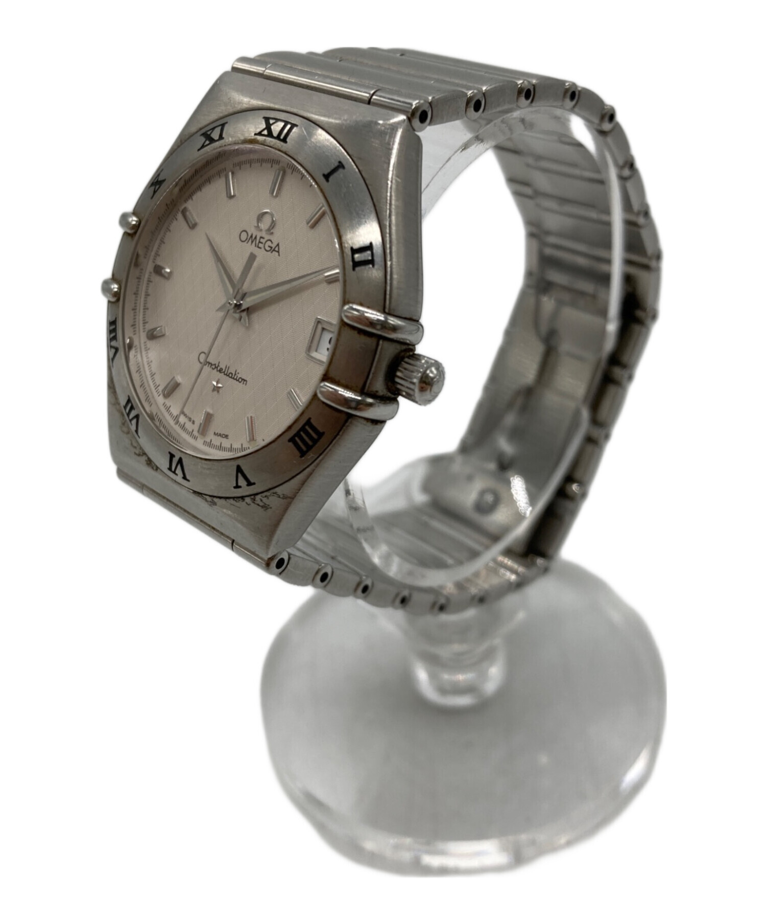 中古・古着通販】OMEGA (オメガ) 腕時計 コンステレーション ホワイト