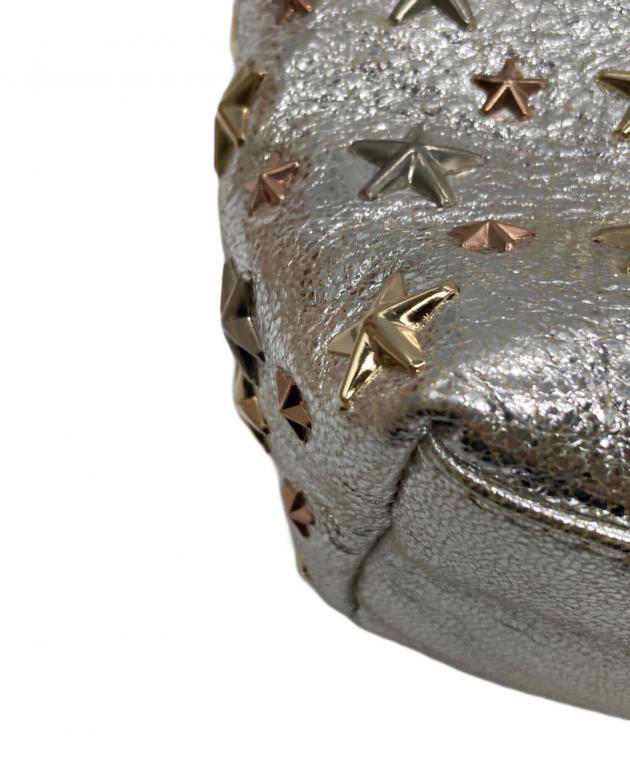 中古・古着通販】JIMMY CHOO (ジミーチュウ) 2WAYバッグ シルバー