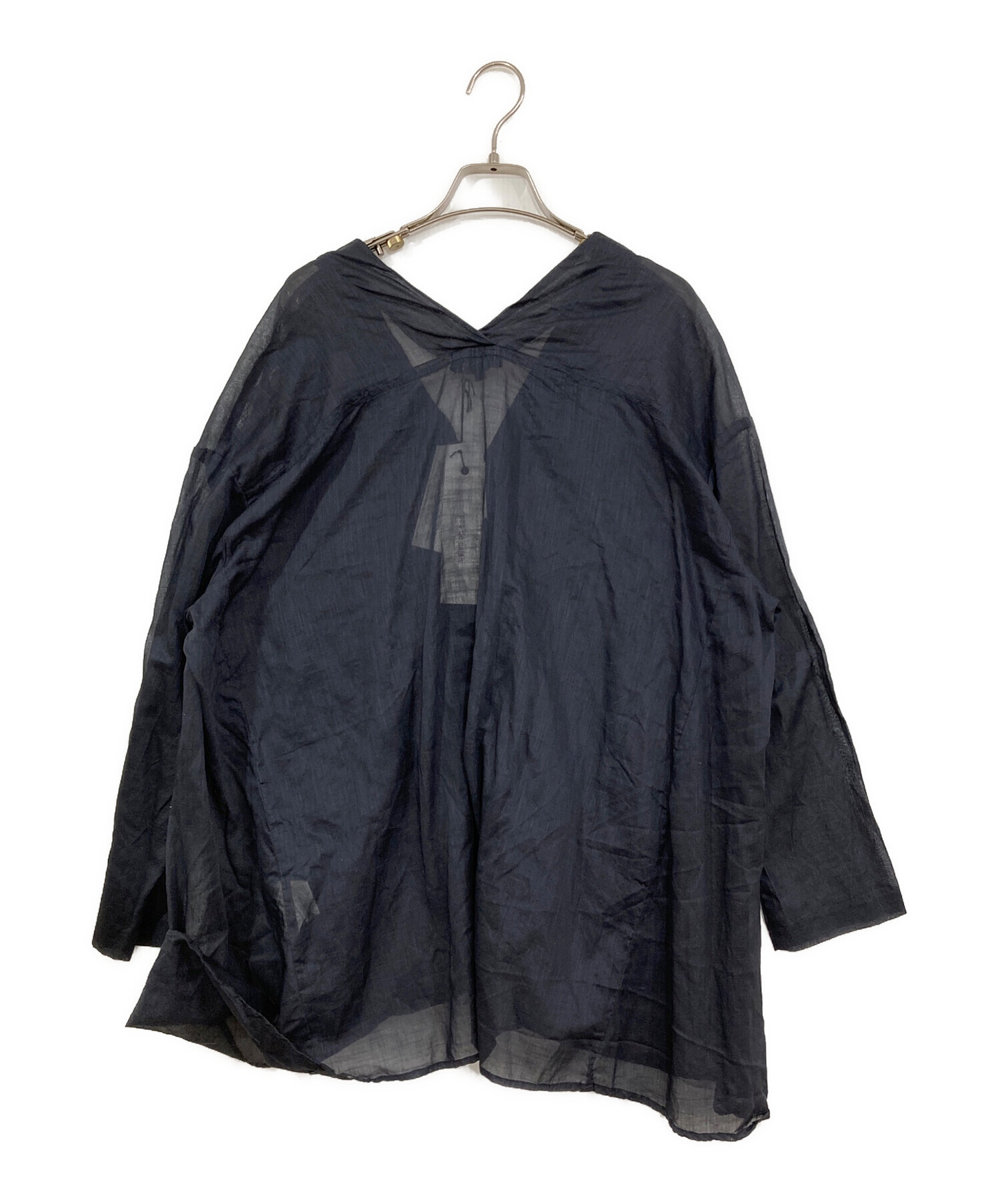 中古・古着通販】pas de calais (パドカレ) ドット柄シャツブラウス