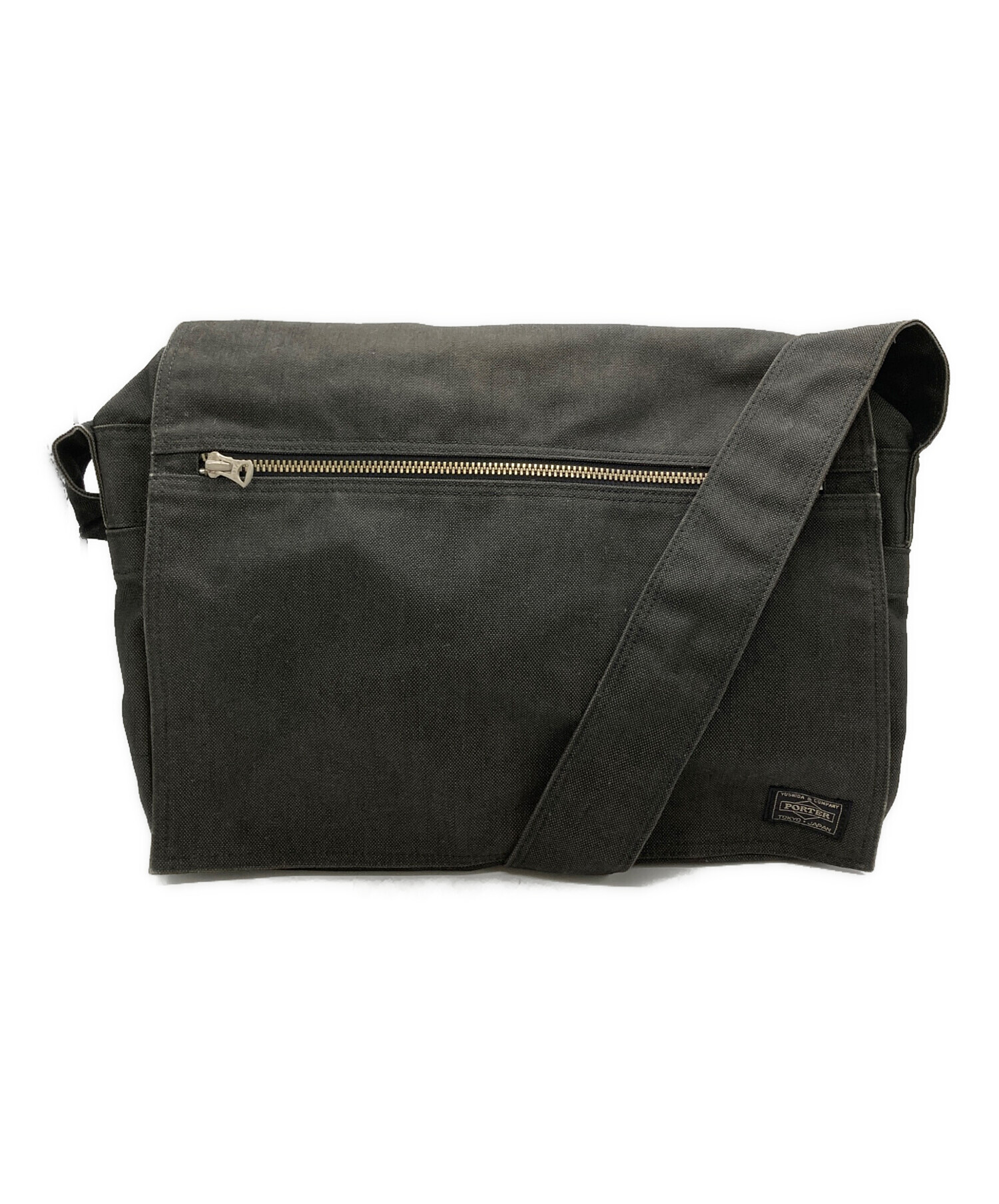 中古・古着通販】PORTER (ポーター) ショルダーバッグ(S) ブラック 