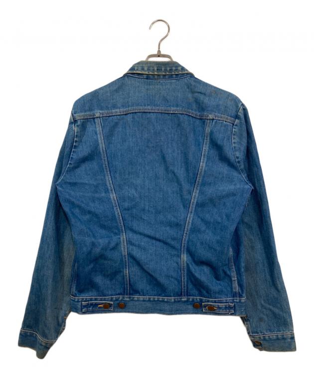 専用 希少 レア wrangler 136mj 46L ラングラー 80's Wrangler 136MJ デニムジャケット 濃紺 SIZE 44L【0915A12