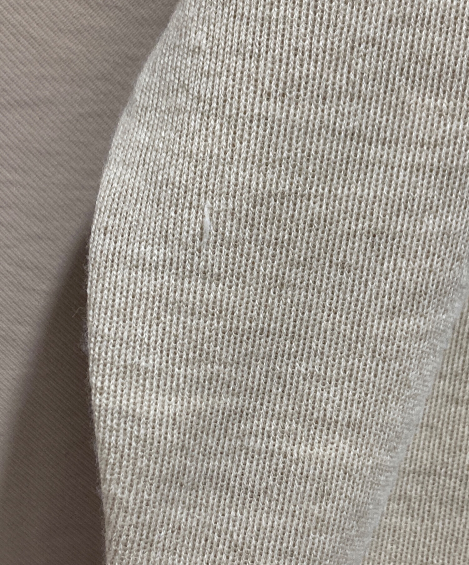 中古・古着通販】BEARDSLEY (ビアズリー) 袖ニットワンピース ベージュ