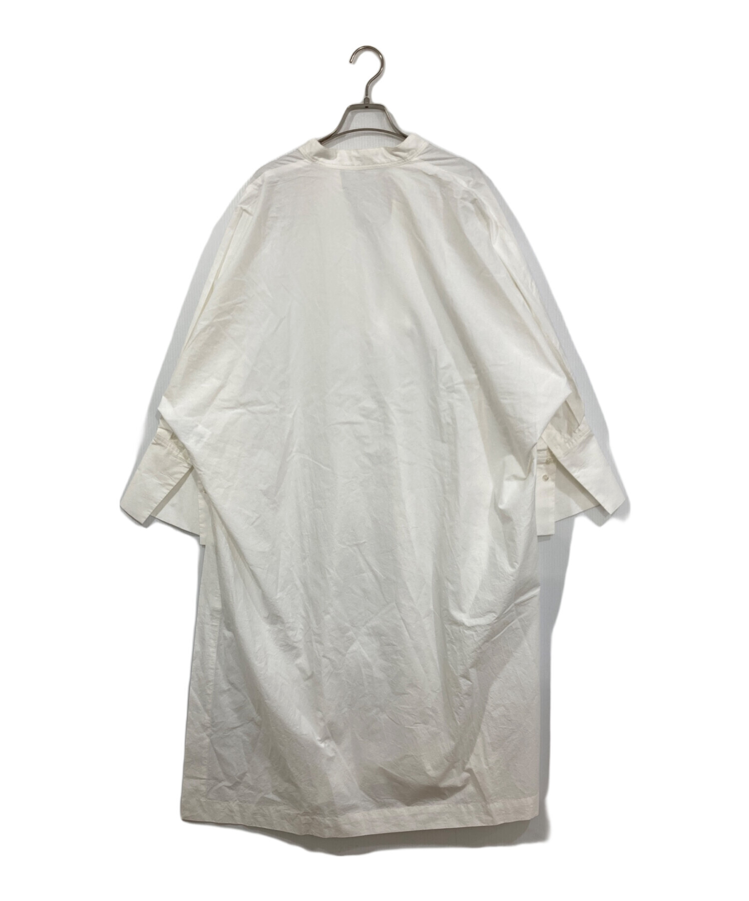 プルミエアロンディスモン　タイプライターカフタンロングシャツ　サイズ38 プルミエアロンディスモンタイプライターカフタンロングシャツサイズ38