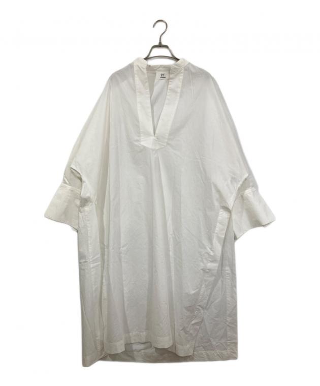 プルミエアロンディスモン　タイプライターカフタンロングシャツ　サイズ38 プルミエアロンディスモン タイプライターカフタンロングシャツ サイズ