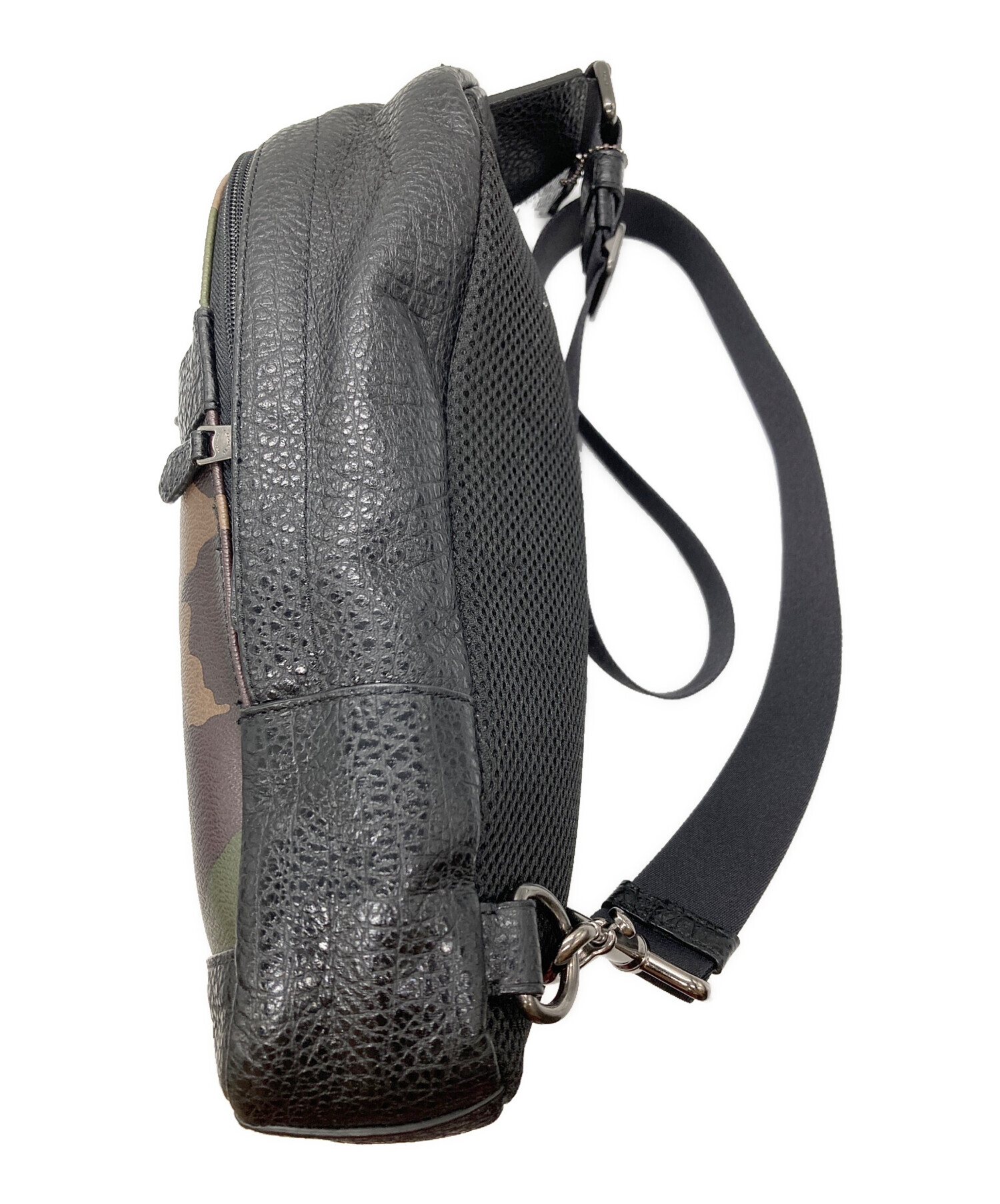 中古・古着通販】COACH (コーチ) ボディーバッグ カーキ｜ブランド 